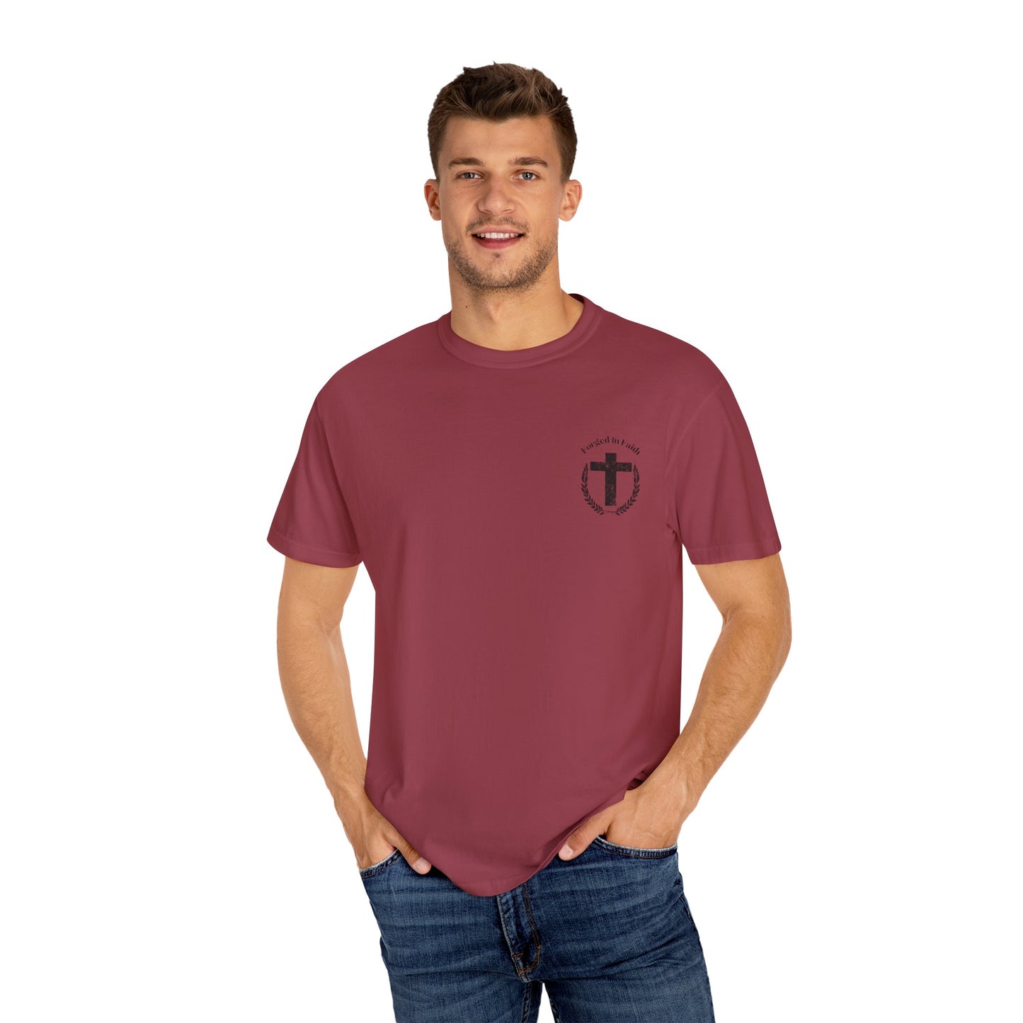 Forged In Faith Athletics Garment-Dyed Faith T-Shirt