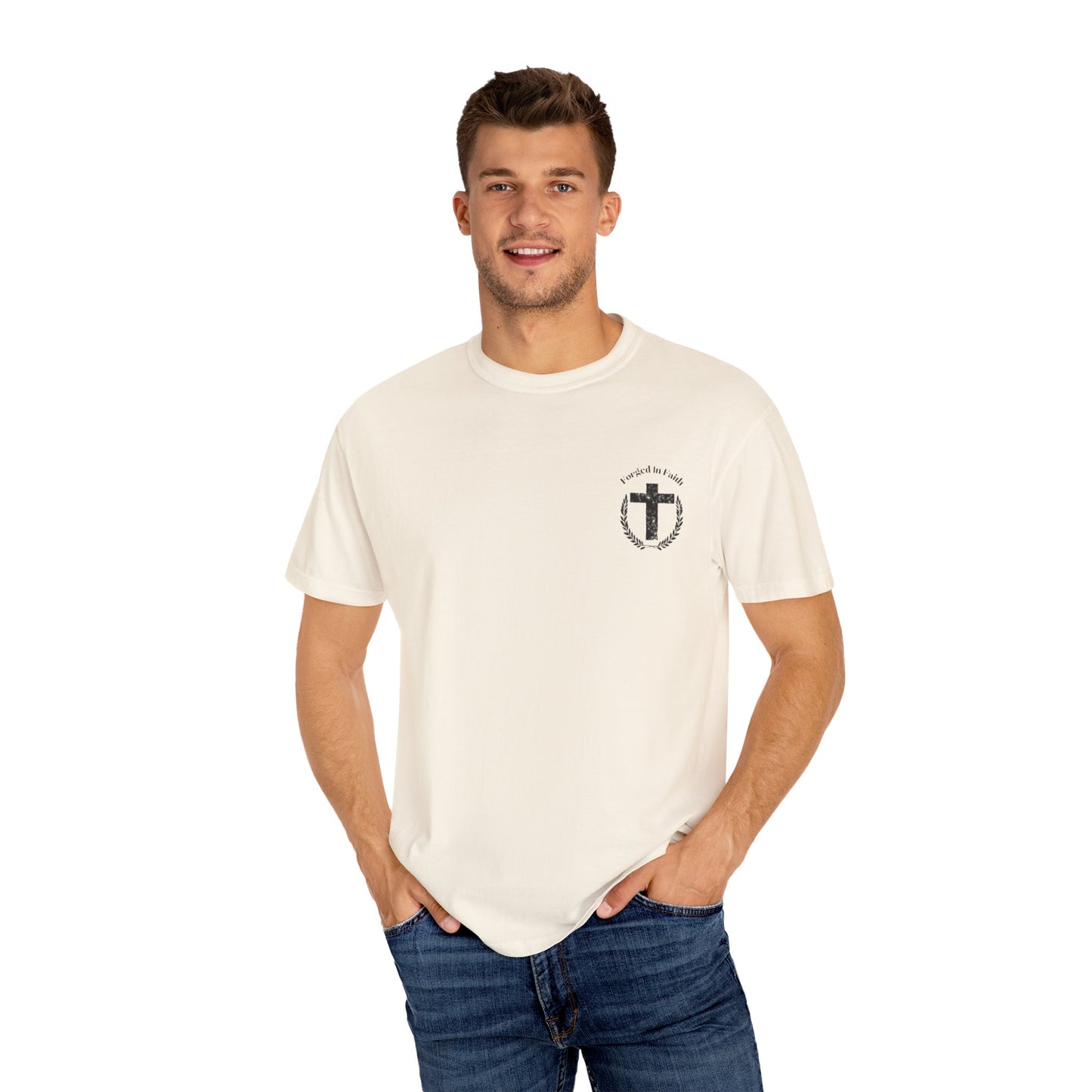Forged In Faith Athletics Garment-Dyed Faith T-Shirt