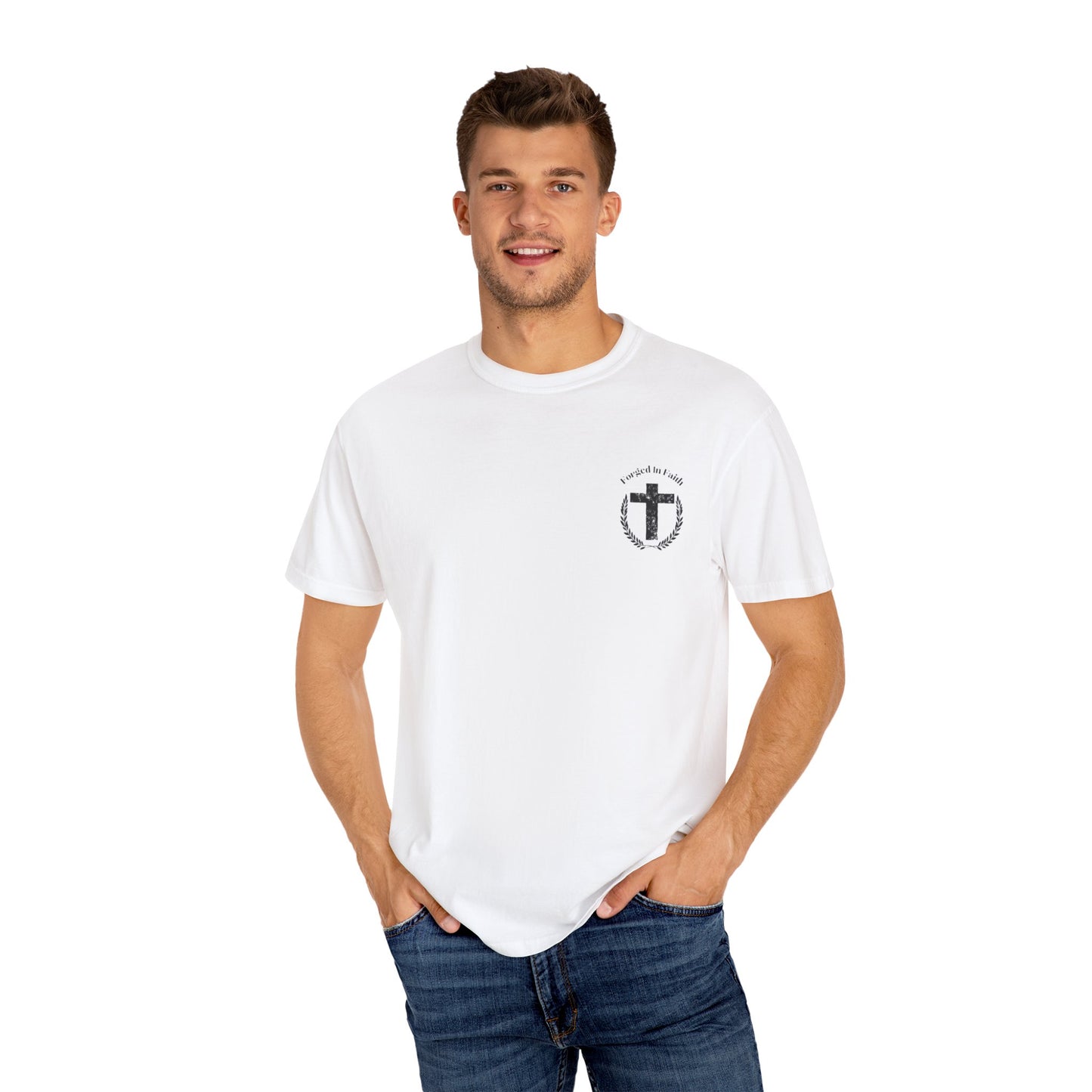 Forged In Faith Athletics Garment-Dyed Faith T-Shirt