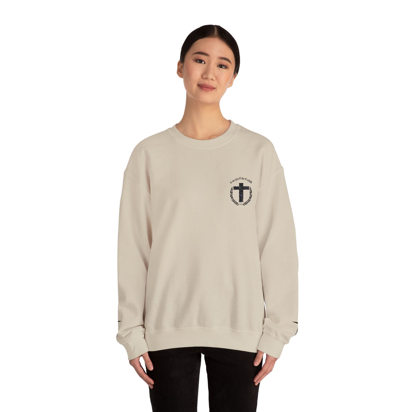 Forged In Faith Athletics Crewneck Sweatshirt
