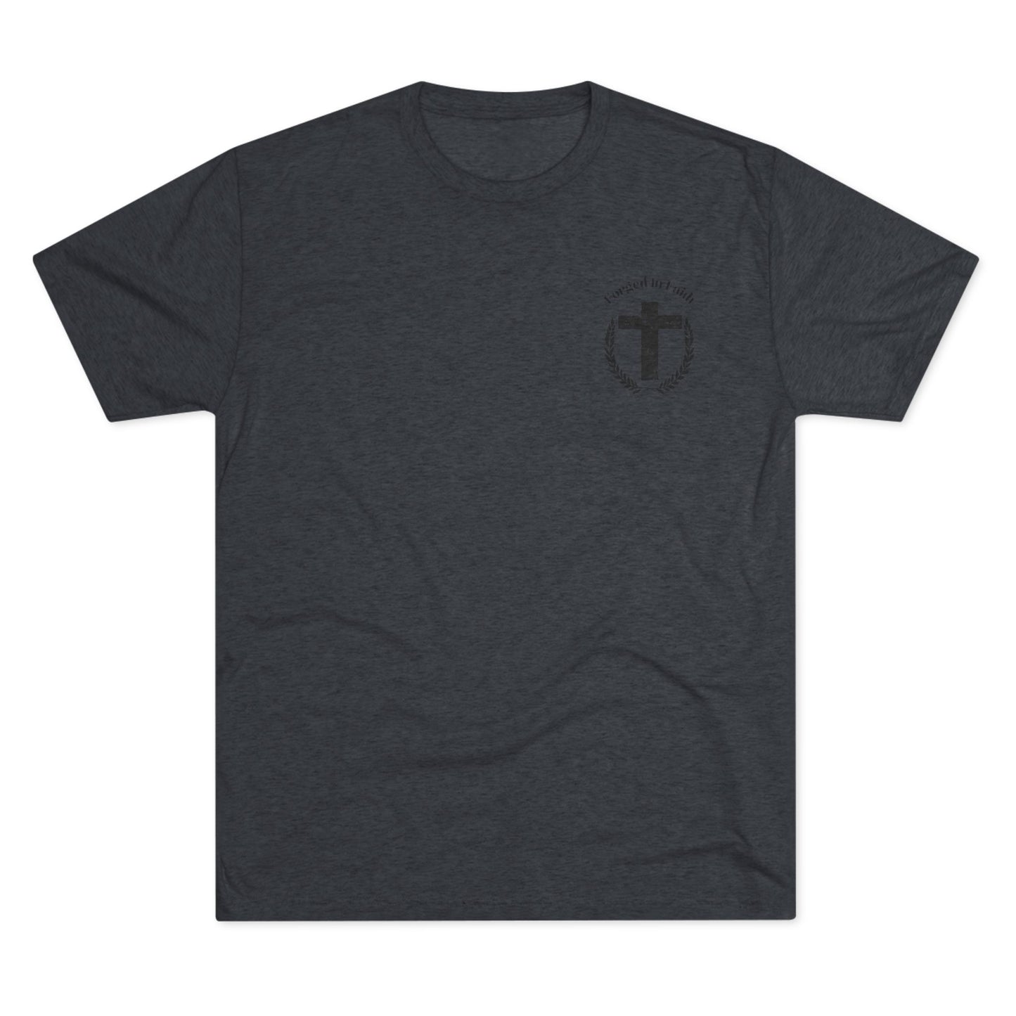 Forged In Faith Athletics Crew T Shirt - Philippians 4:13