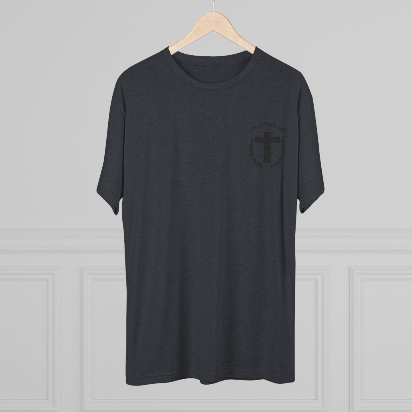Forged In Faith Athletics Crew T Shirt - Philippians 4:13