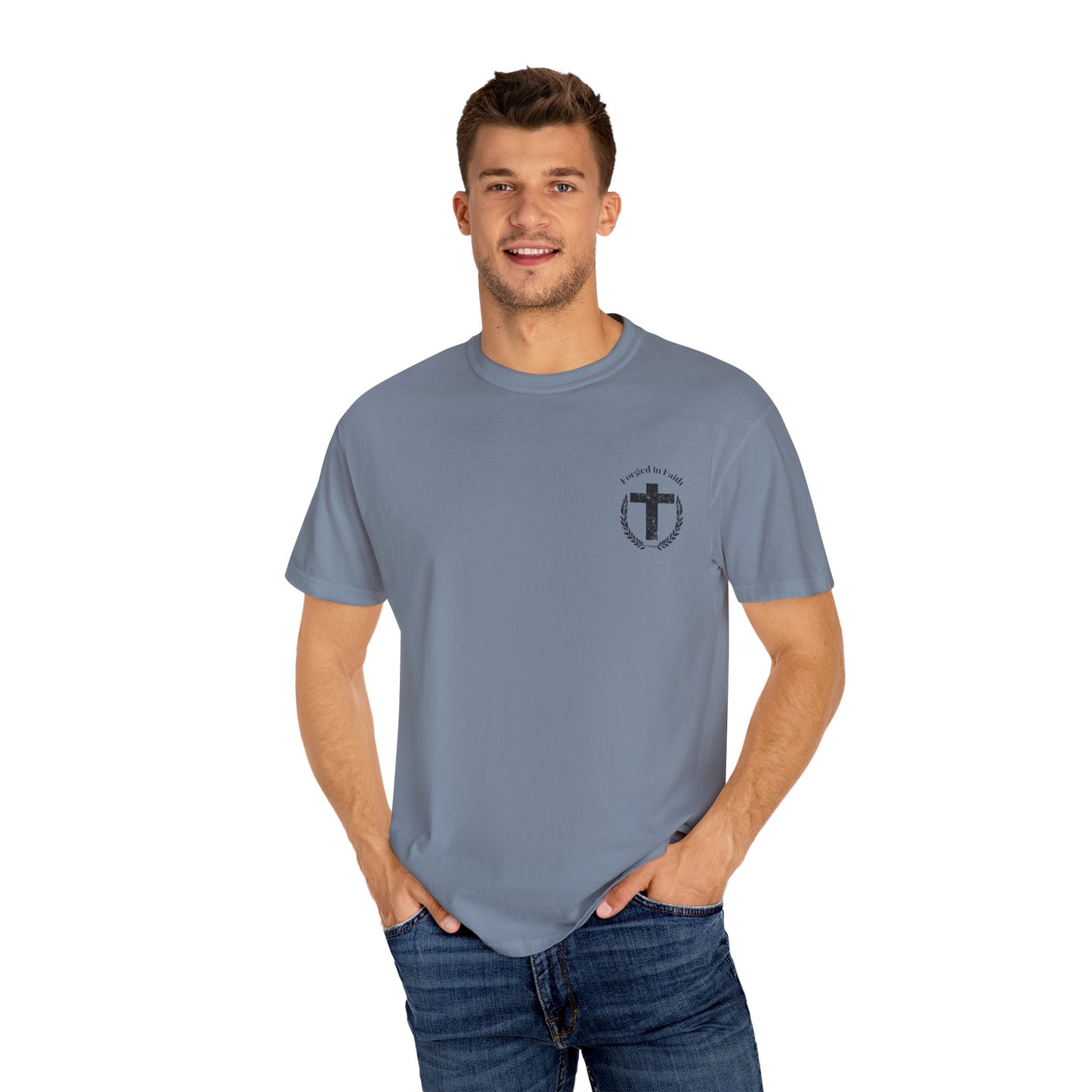 Forged In Faith Athletics Garment-Dyed Faith T-Shirt
