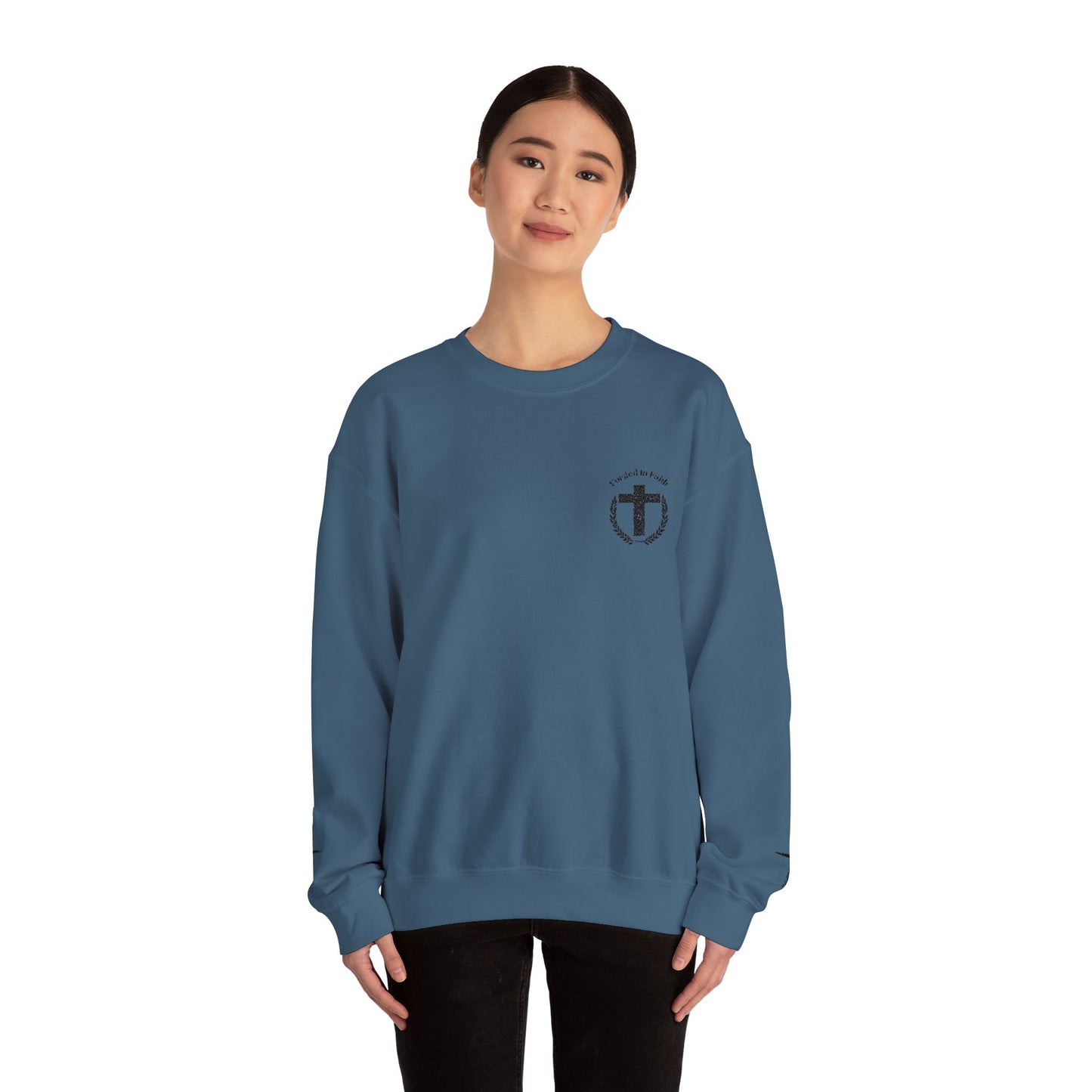Forged In Faith Athletics Crewneck Sweatshirt