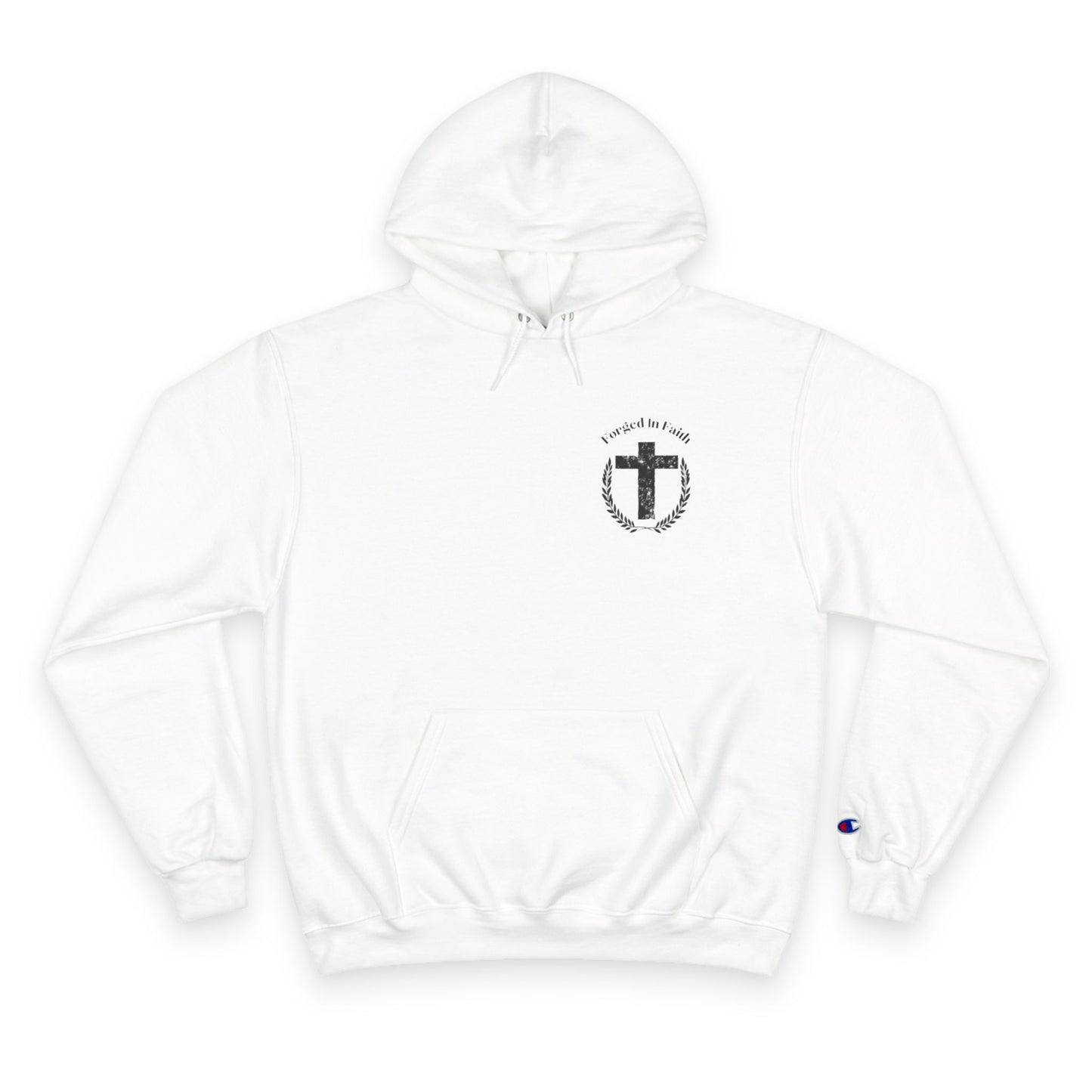 Forged In Faith Athletics Champion Hoodie - Jesus Loves You