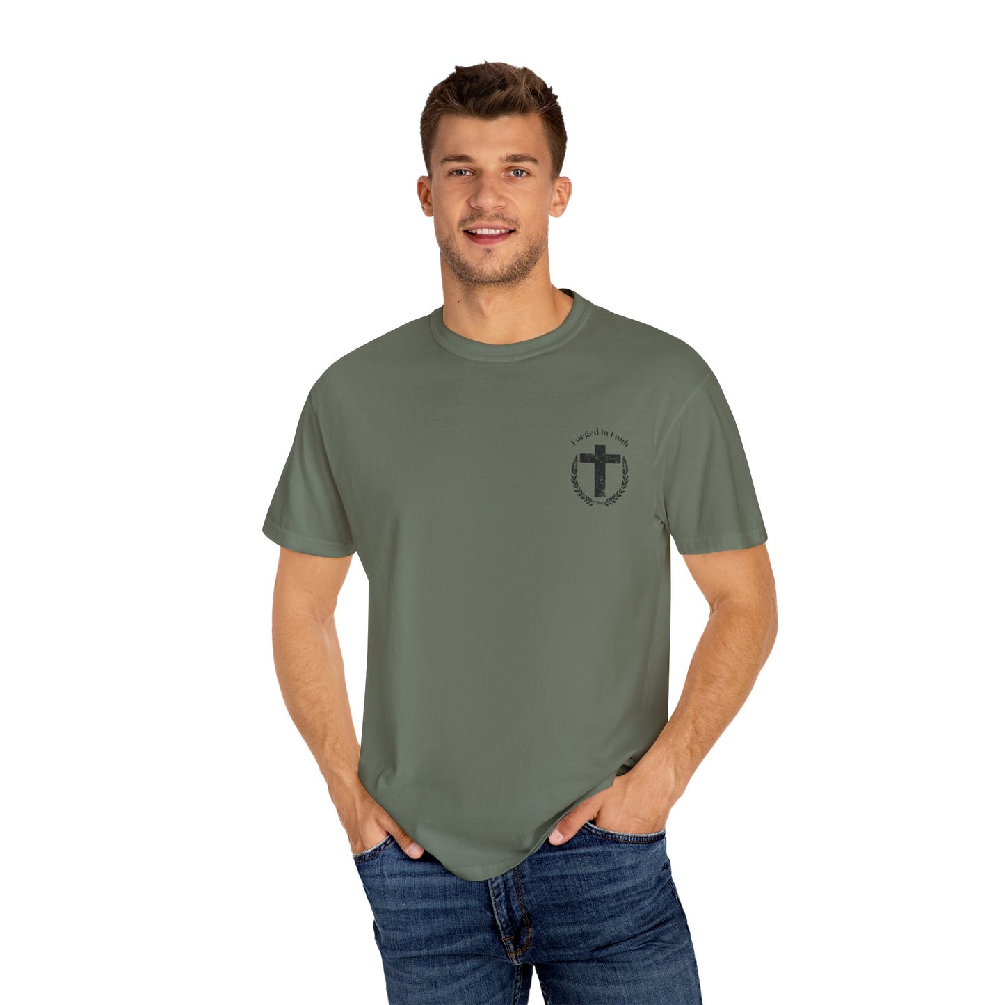 Forged In Faith Athletics Garment-Dyed Faith T-Shirt