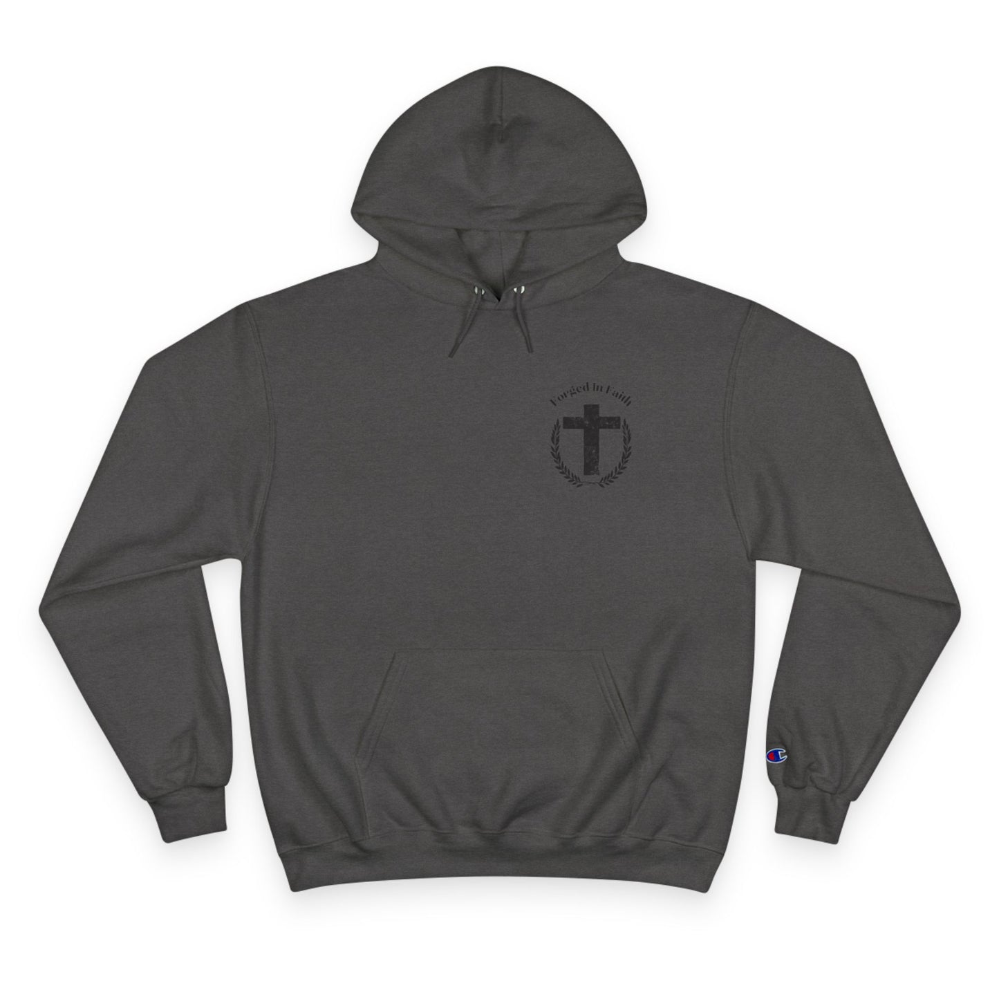 Forged In Faith Athletics Champion Hoodie - Jesus Loves You
