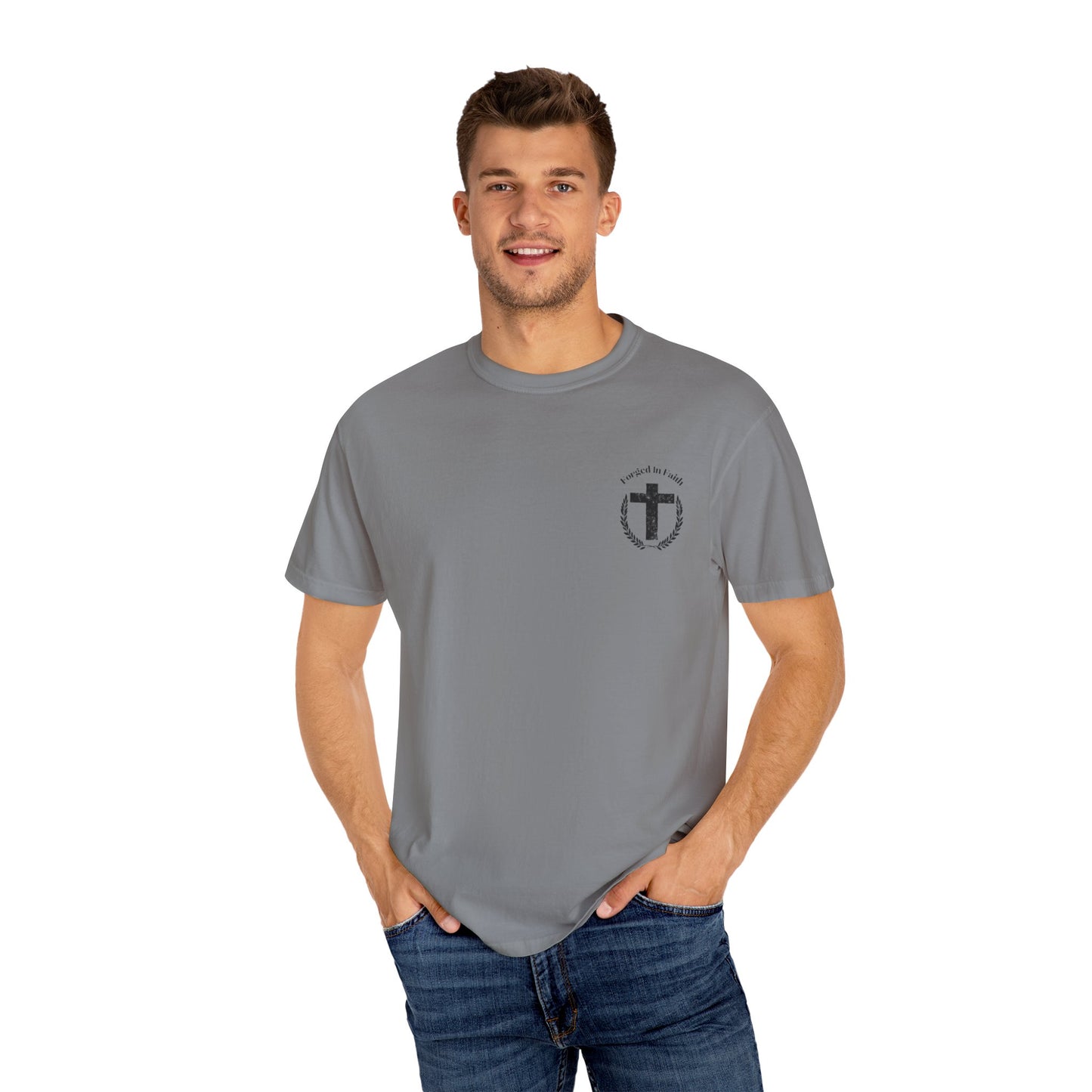 Forged In Faith Athletics Garment-Dyed Faith T-Shirt